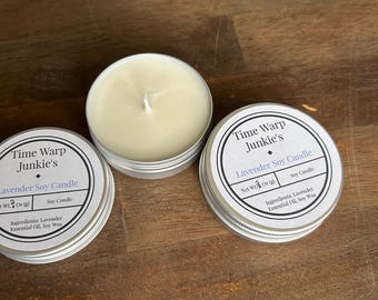 Lavender  Soy Candle  2 oz