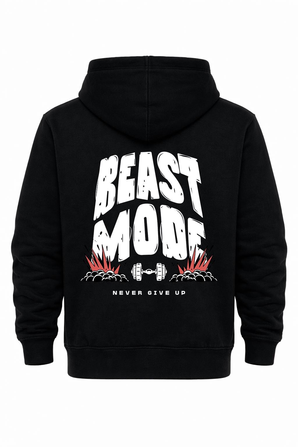 Beast Mode Hoodie - Front & Back Print
