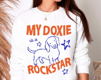 Dachshund Sweatshirt, Graphic T-shirt Gift for Wiener Dog Owner