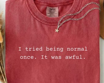 Neurospicy Comfort colors tee, Funny humor t-shirt, Sarcastic shirt gift for friend, Mental health joke