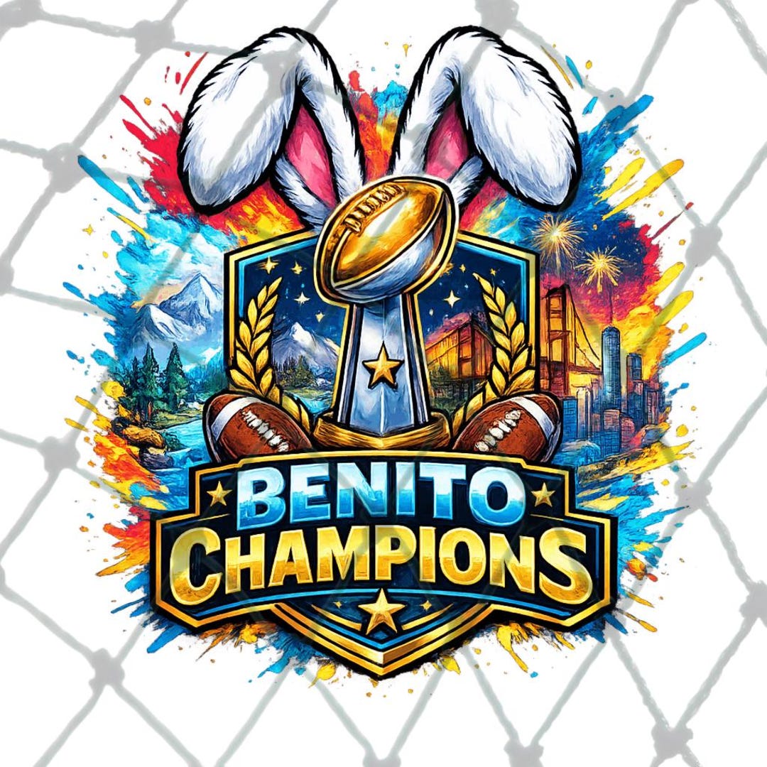 Bunny Football Champions PNG, Funny Sports Bunny Shirt Design, Football ...
