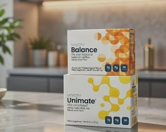 Bundle of Unicity Balance & Unimate Yerba Mate with Orange and Lemon Flavors