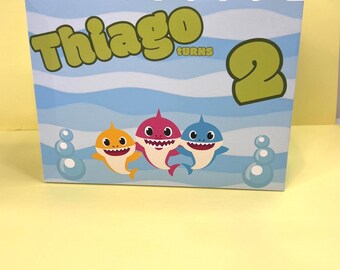 Baby Shark Candy Bag Candy Box