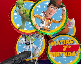 Toy Story Cup-Cake Toppers/ Birthday party decoration