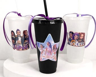 K-Pop Personalize Cups/ Reusable Birthday Cups/ Tumbler with name