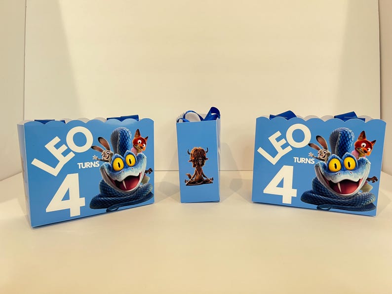 Zootopia Candy Bag, Party Favor imagem 2
