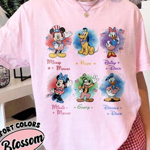 usa 250th shirt, america 250 celeb, fourth of july trip, disney trip tee, independence day, walt disney world, disneyworld 250th, disneyland 250th, disney usa shirt, 1776 2026 shirt, mickey and friends, disney parks 250, 4th of july disney
