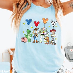 disney world shirt, Toy Story Movie, disney toy story, disney friends, toy story shirt, toy story friends, Disney  family Shirt, toy story charters, buzz and jessie, disney  shirt, Comfort Colors Shirt, toy story tank top, jessie tank top