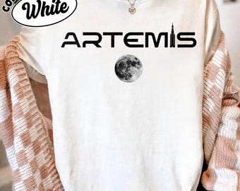 Comfort Colors® NASA Artemis II Tee, Artemis Lunar Mission 2026 Shirt, Space Lover Gift