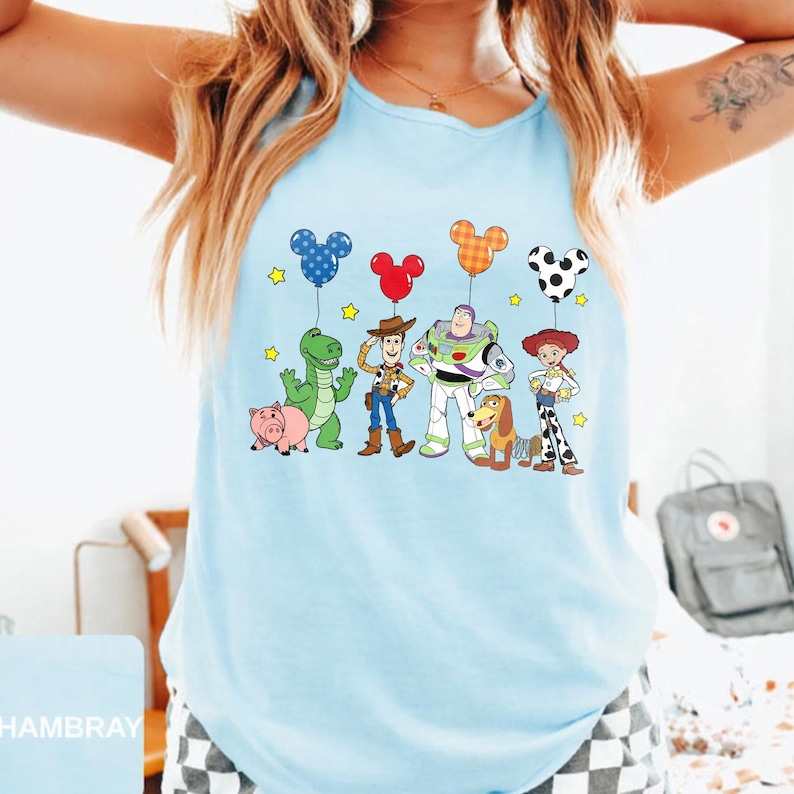 disney world shirt, Toy Story Movie, disney toy story, disney friends, toy story shirt, toy story friends, Disney  family Shirt, toy story charters, buzz and jessie, disney  shirt, Comfort Colors Shirt, toy story tank top, jessie tank top