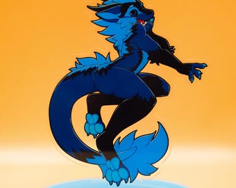 Nardoragon Spinning Acrylic Standee - Nardo VRChat Avatar Figurine