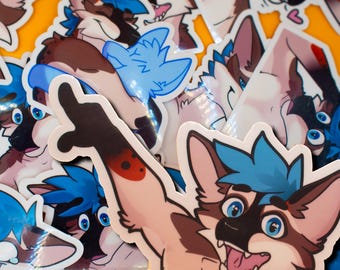Viwi Vinyl Stickers - VRChat Furry Sticker