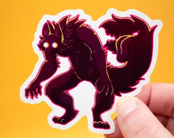 Mawlamute Vinyl Sticker - VRChat Furry Wolf