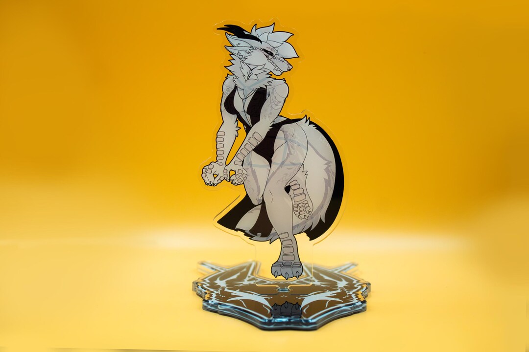 Origin Raptor Base Vrchat Origin Spinning Acrylic Standee - Vrchat Avatar Figurine - Etsy