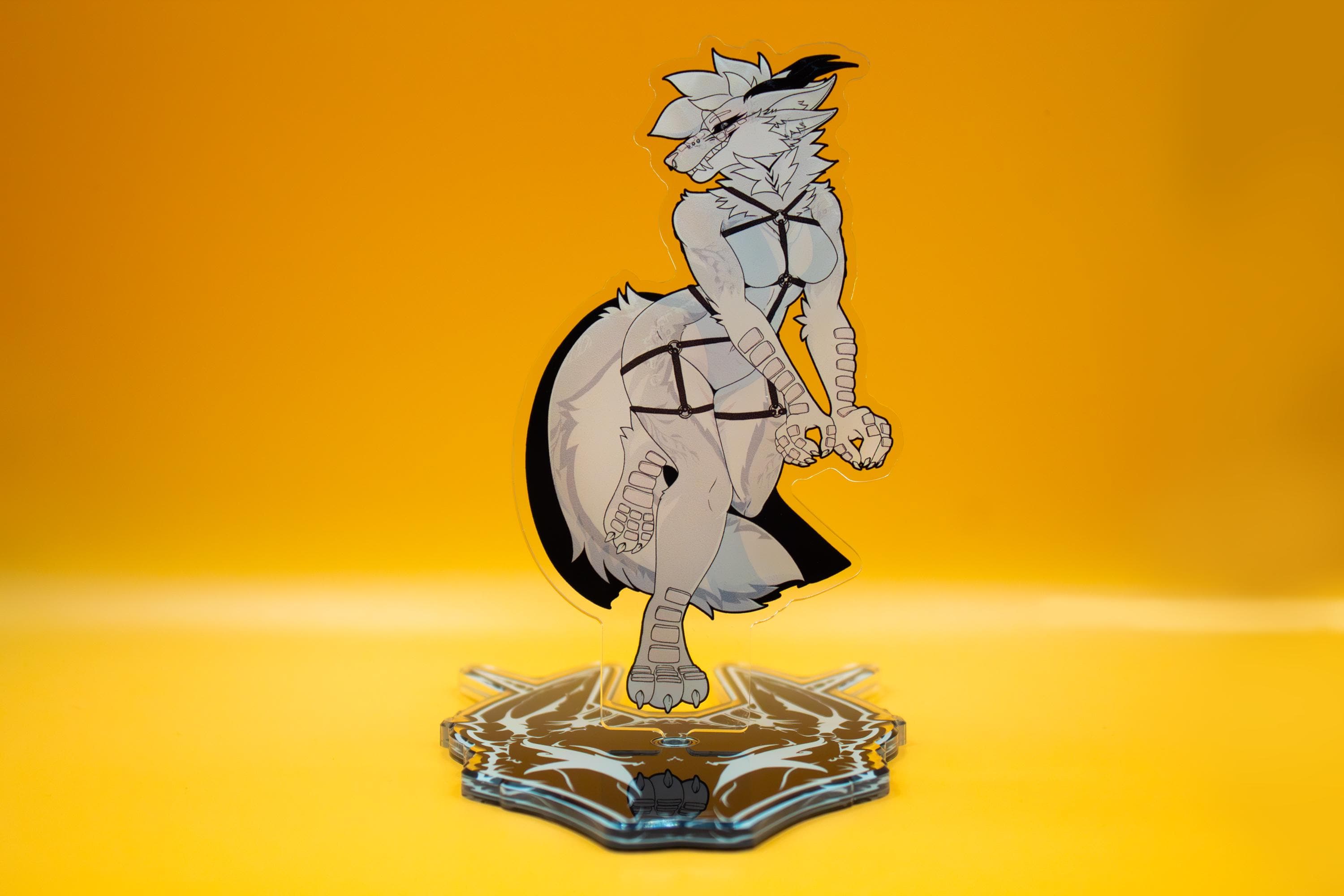 Origin Raptor Base Vrchat Origin Spinning Acrylic Standee - Vrchat Avatar Figurine - Etsy Australia