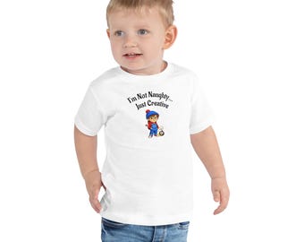 Camiseta Light Edition para niño pequeño, camiseta de dibujos animados para niño, camiseta infantil de dibujos animados Little Trouble, regalo divertido para niño pequeño, camiseta estampada para niños