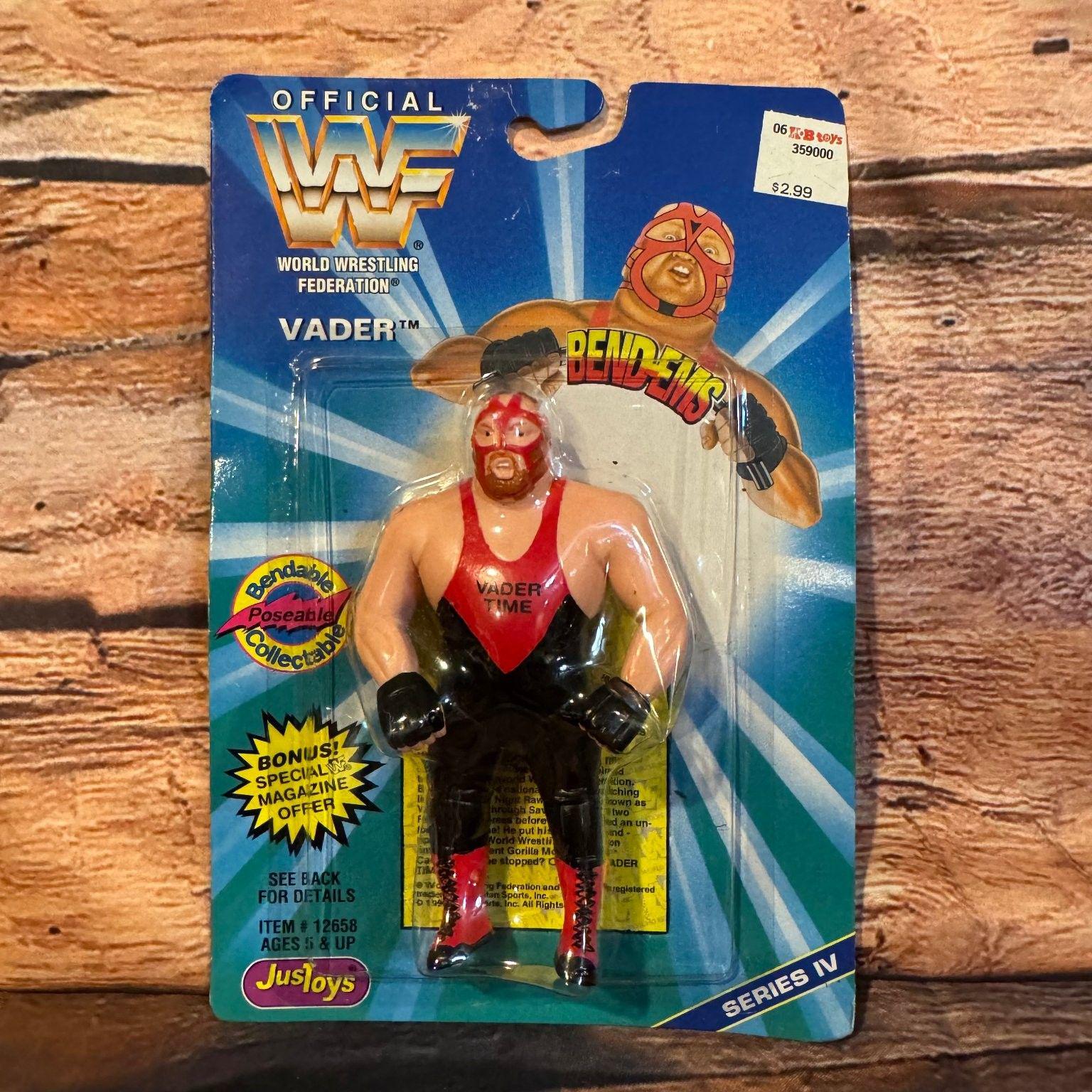 Justtoys Vader WWF Bend-ems Series IV Bendable Poseable Action