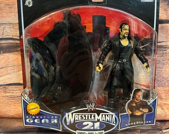 JAKKS Pacific Undertaker WWE WrestleMania 21 Signature Gear Action Figure