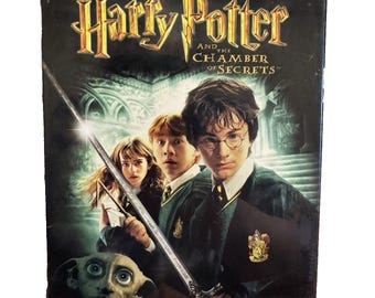 Harry Potter Chamber of Secrets Widescreen DVD New Sealed Movie Warner Bros