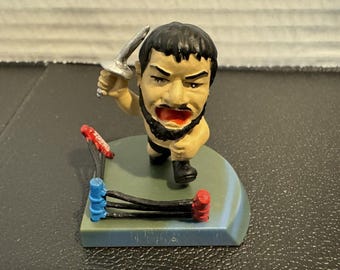 Tiger Jeet Singh Mini Figure Coca Cola Georgia Coffee AJPW Wrestling Japan 2004