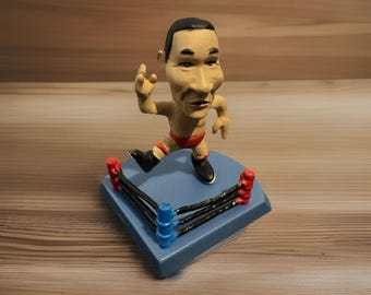 Giant Baba AJPW Figure Georgia Coffee 2004 All Japan Pro Wrestling Mini Japan