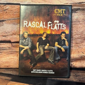 DVD de Rascal Flatts 2007 Edición Limitada CMT Diary Escenas Extra Gary LeVox
