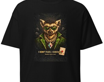 Lemur graphic streetwear tee - symbol of power | Shadow Status Vault