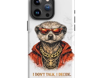 Meerkat iPhone 15 Pro Max Case | Wildlife Safari Animal Phone Cover