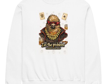 Pigeon graphic streetwear sweatshirt - Symbol of power | Shadow Status Vault