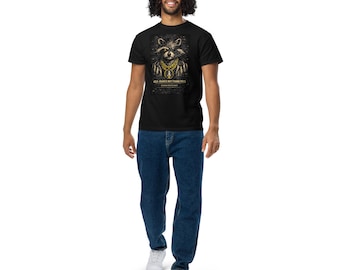 Raccoon graphic DryBlend® T-Shirt - Symbol of power | Shadow Status Vault