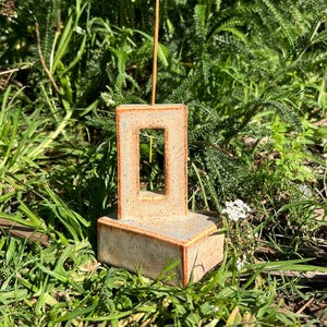 Ceramic Incense Holder, Hand Made Pottery Incense Burner