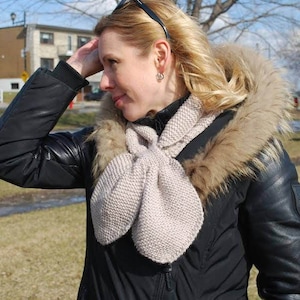 KNITTING PATTERN - Orinta scarf (child, teen, adult  sizes)