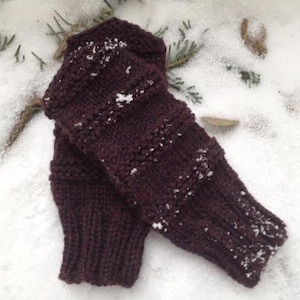 KNITTING PATTERN- Stefanija mittens(child, teen - adult S, adult M/L sizes)