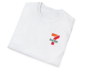 7-Eleven Logo T-Shirt: Gildan Softstyle Cotton Tee