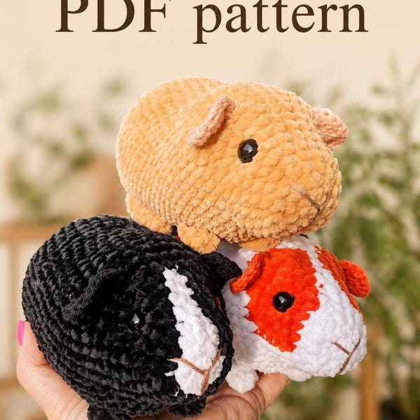 Guinea Pig Crochet - Etsy