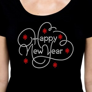 Cheers to the New Year Champagne Toast Ladies Rhinestone or Holographic Spangle Bling NYE Happy New Year Tshirt tank or hoodie sweatshirt