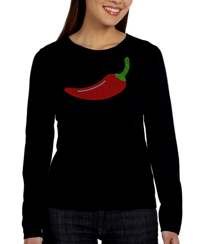 yellow chili pepper shirt