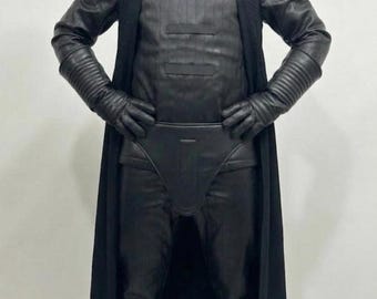 Strój Dartha Vadera, pełna zbroja i peleryna | Strój cosplayowy Star Wars, zestaw Czarnego Rycerza Vadera, projekt inspirowany Mandalorianinem