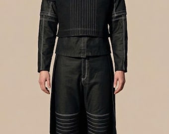 Disfraz completo de Boba Fett para cosplay: traje de cazarrecompensas mandaloriano hecho a medida para eventos de Comic Con y LARP.