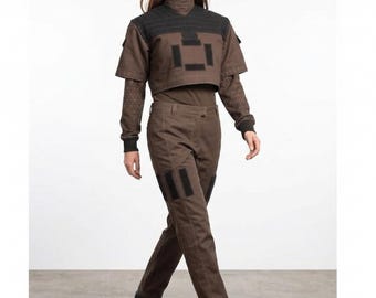 Conjunto de armadura de Boba Fett, el mandaloriano, para cosplay: atuendo de cazarrecompensas para convenciones y sesiones de fotos de Halloween.
