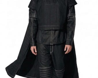 Armadura personalizada de Boba Fett para cosplay: traje completo de cazarrecompensas mandaloriano para Comic Con, LARP y eventos de Halloween.