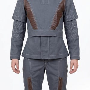 Bo‑Katan Kryze Cosplay Flight Suit – Custom Mandalorian Armor Base Outfit for Comic Con, Halloween & LARP image 1