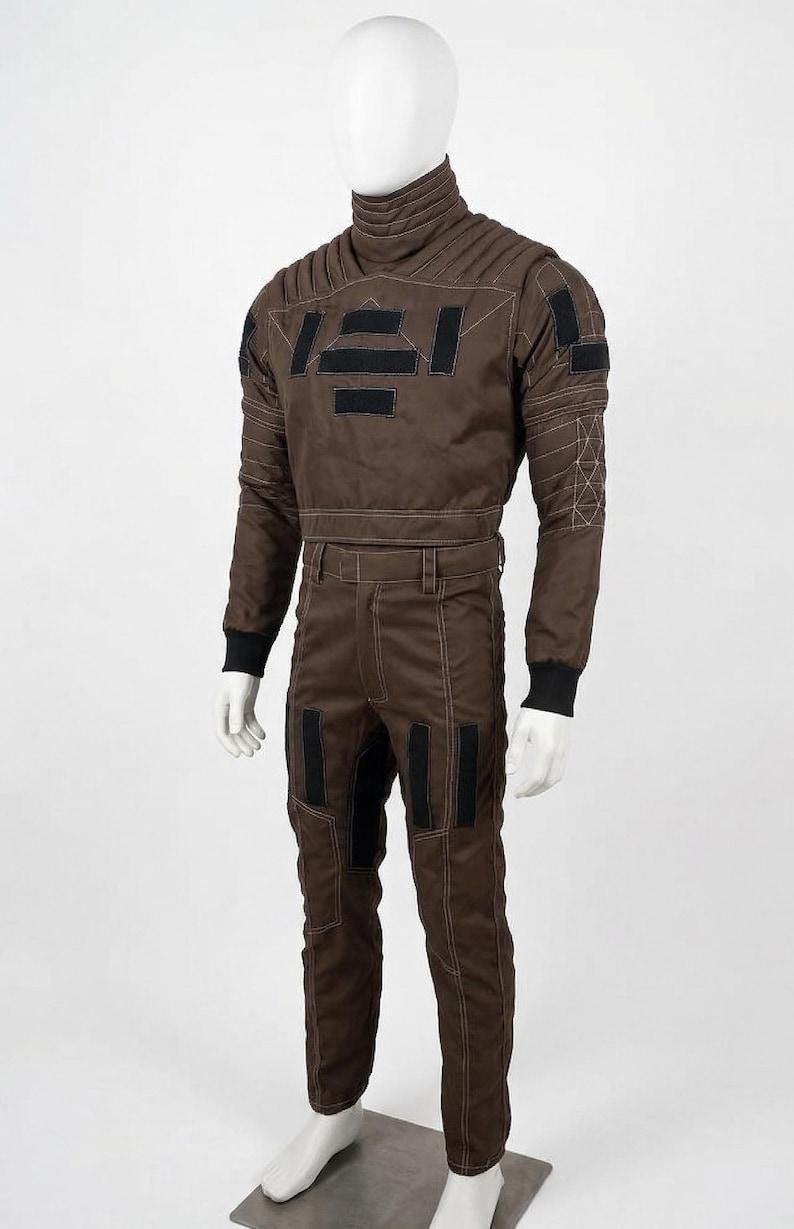 Mandalorian Cosplay Armor Outfit – 3‑Piece Custom Flight Suit Base for Comic Con, Fan Events & Costume Parties image 6