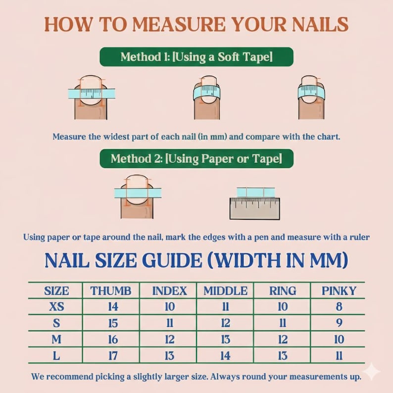 Iol Size Finger Bold Press-on Hand Made Soft Ivory White Colour Nail Set - Etsy
