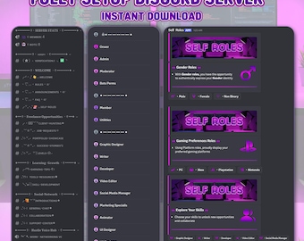 Servidor de Discord de Freelance Hustle Hub / Comunidad empresarial totalmente configurada (acceso instantáneo)