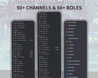 Plantilla retro para Discord / Configuración social de juegos vintage (Descarga instantánea)
