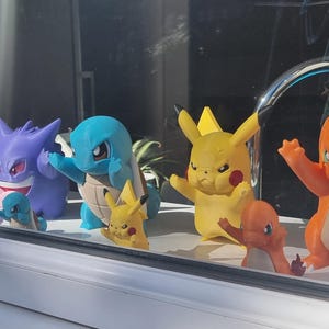 Window Pokemon Characters | Pocket Monsters | 3D Printed Designs