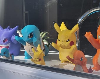 Window Pokemon Characters | Pocket Monsters | 3D Printed Designs