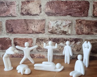 ¡FIGURAS DE CAMALEÓN MECCHA! Pinta y oculta tus propias figuras impresas en 3D.