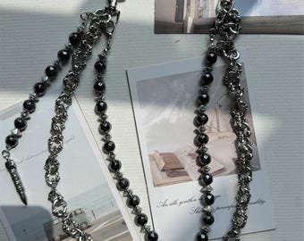 Golden Diamond Cuba Wallet Chain,Jeans Chain,Gothic Pants Chain,Biker Wallet Chain,Handmade Wallet Chain,Punk Wallet Chain,ChainAccessories